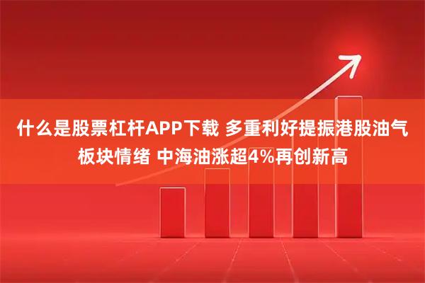 什么是股票杠杆APP下载 多重利好提振港股油气板块情绪 中海油涨超4%再创新高
